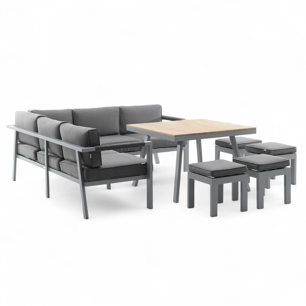 Zestaw ogrodowy GRADO II szary WYPRZEDAŻ