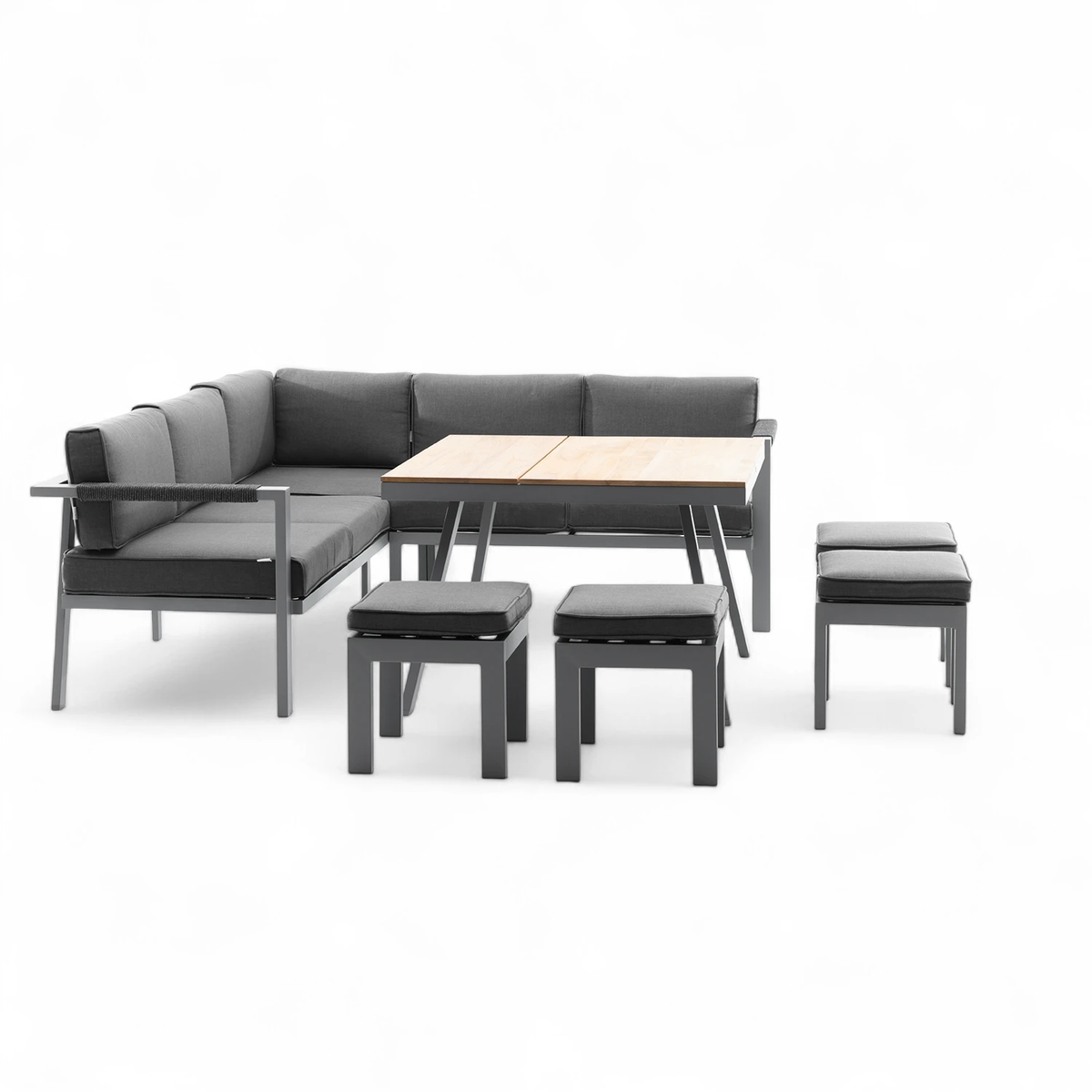 Zestaw ogrodowy GRADO II szary WYPRZEDAŻ