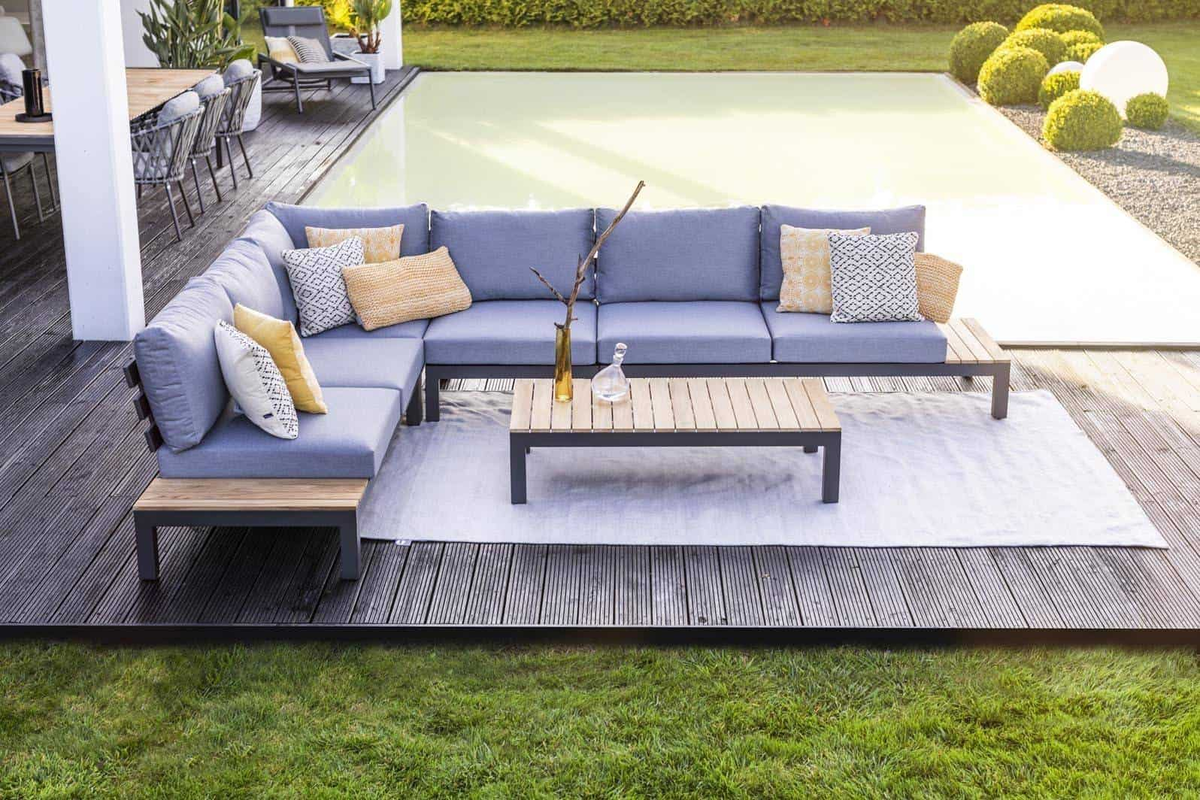 Dywan zewnętrzny Veneto 200x300cm niebieski