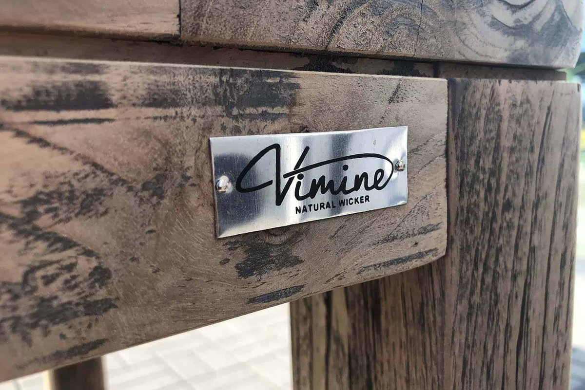 Stół ogrodowy teak NIMES 80cm