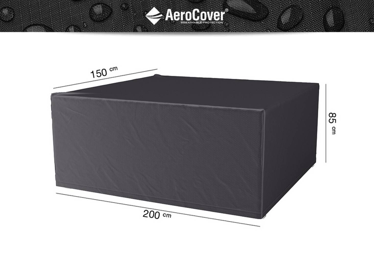 Pokrowiec prostokątny na meble ogrodowe 200x150x85cm 7967