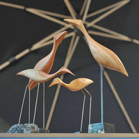 Figurka drewniana - Ptaszek XXXI