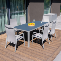 Meble ogrodowe OVIEDO szare