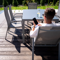 Meble ogrodowe OVIEDO szare