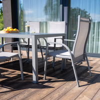 Meble ogrodowe OVIEDO szare