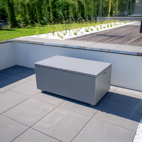 Skrzynia na poduszki CONTENITORE 160cm szara 954L