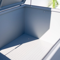 Skrzynia na poduszki CONTENITORE 160cm szara 954L