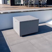 Skrzynia na taras CONTENITORE 100cm szara 590L