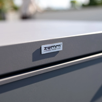 Skrzynia na taras CONTENITORE 100cm szara 590L