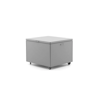 Skrzynia na taras CONTENITORE 100cm szara 590L