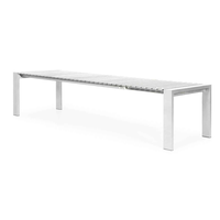 Stół ogrodowy rozkładany aluminiowy RIALTO 265cm biały