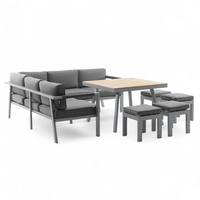 Zestaw ogrodowy GRADO II szary WYPRZEDAŻ