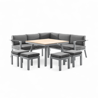 Zestaw ogrodowy GRADO II szary WYPRZEDAŻ