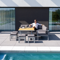 Zestaw ogrodowy GRADO II szary WYPRZEDAŻ