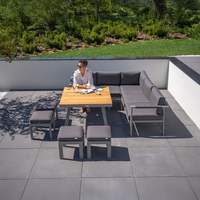 Zestaw ogrodowy GRADO II szary WYPRZEDAŻ