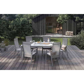 Krzesło ogrodowe ALICANTE szare