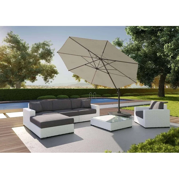 Parasol ogrodowy z regulowanym kątem nachylenia czaszy​​​​​​ Voyager T¹ Ø3m