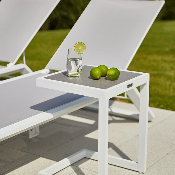 Stolik ogrodowy GRENADA biały