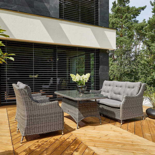 Zestaw mebli ogrodowych SIENA II royal szary