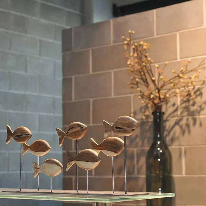Figurka drewniana - Ptaszek XV