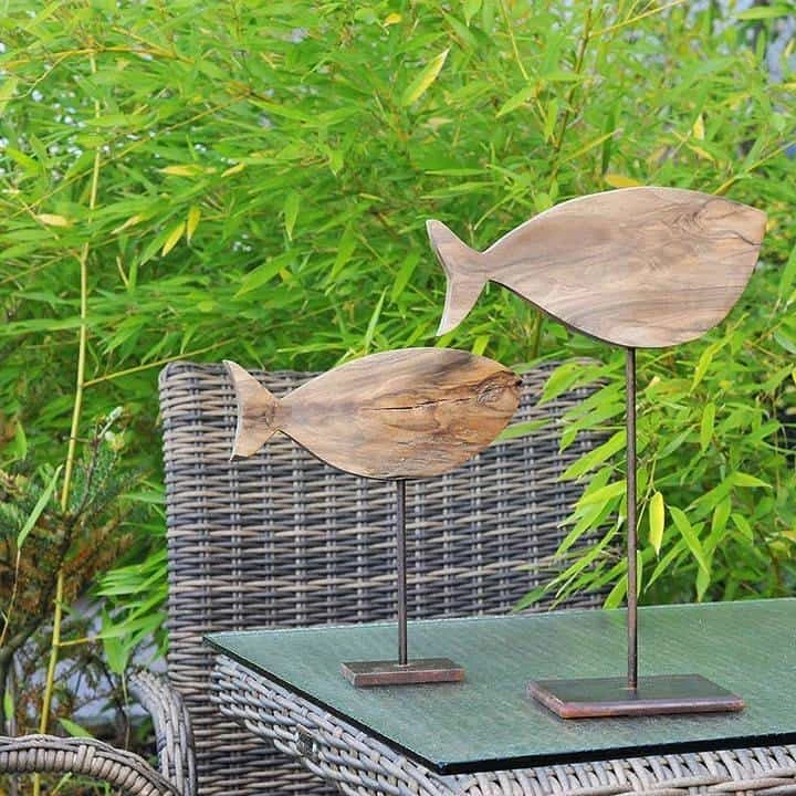 Figurka drewniana - Wróbelek IX