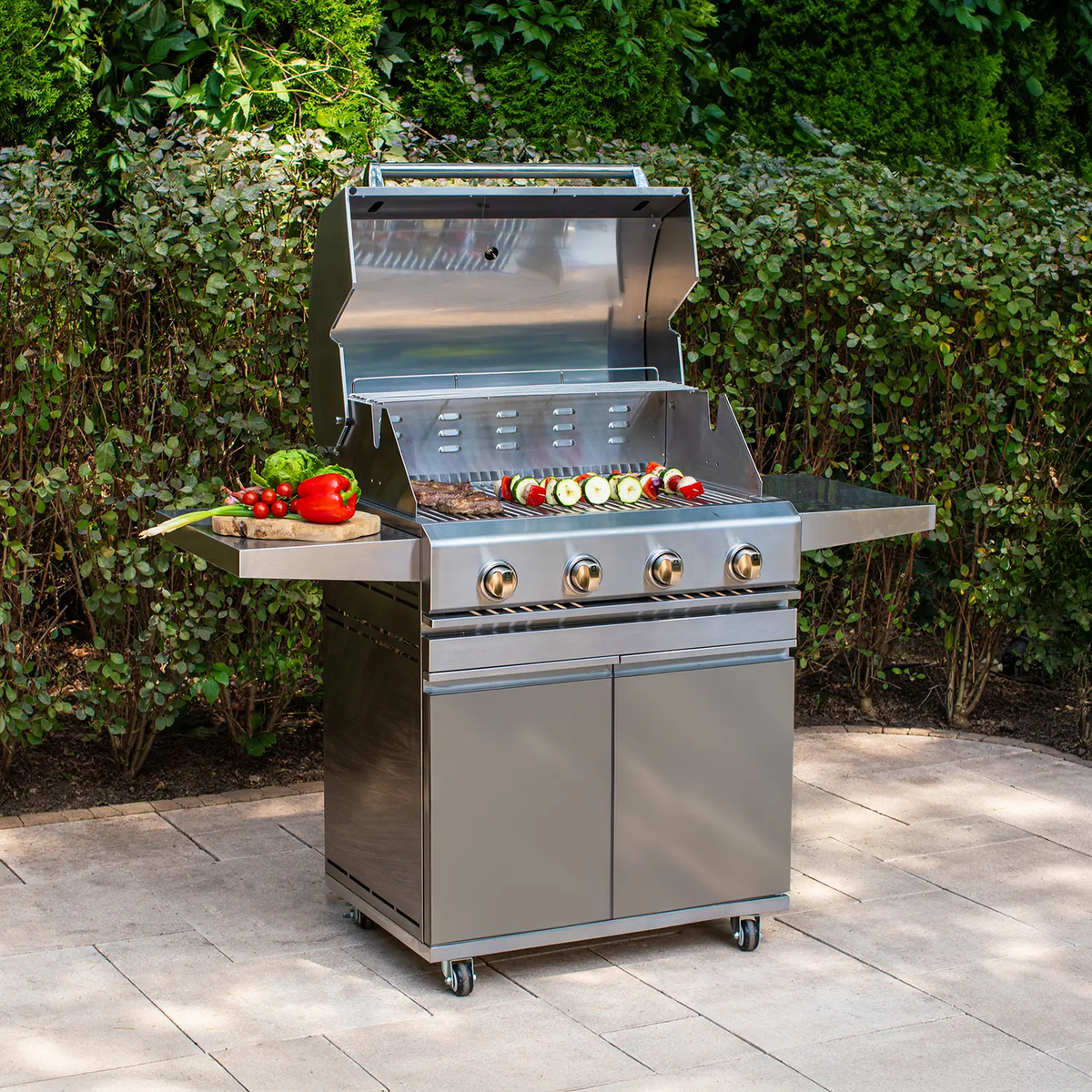 Grill ogrodowy gazowy LIPARI 4-palnikowy