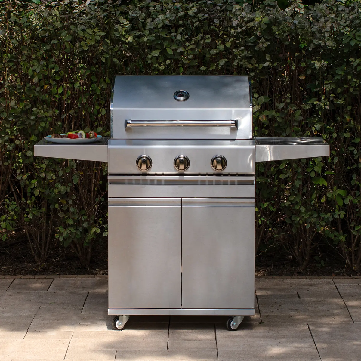 Grill ogrodowy gazowy VICO 3-palnikowy