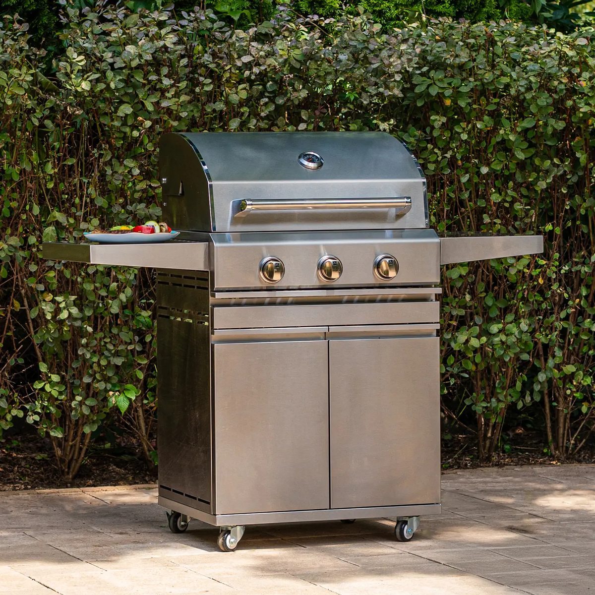 Grill ogrodowy gazowy VICO 3-palnikowy