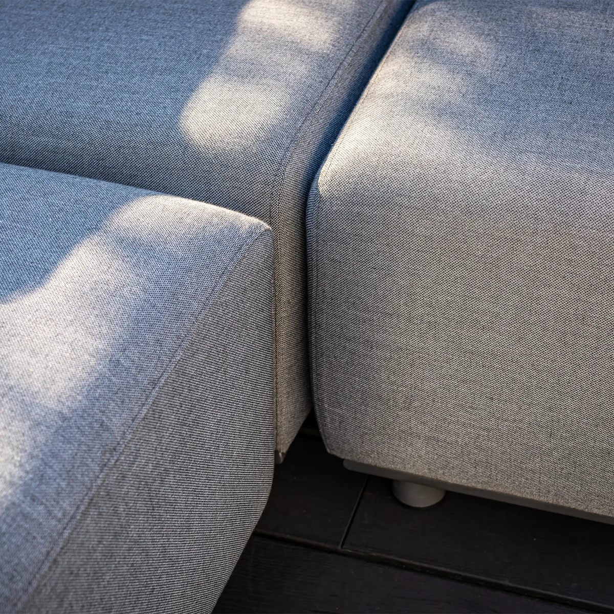 Pufa do siedzenia / podnóżek HUG antracyt