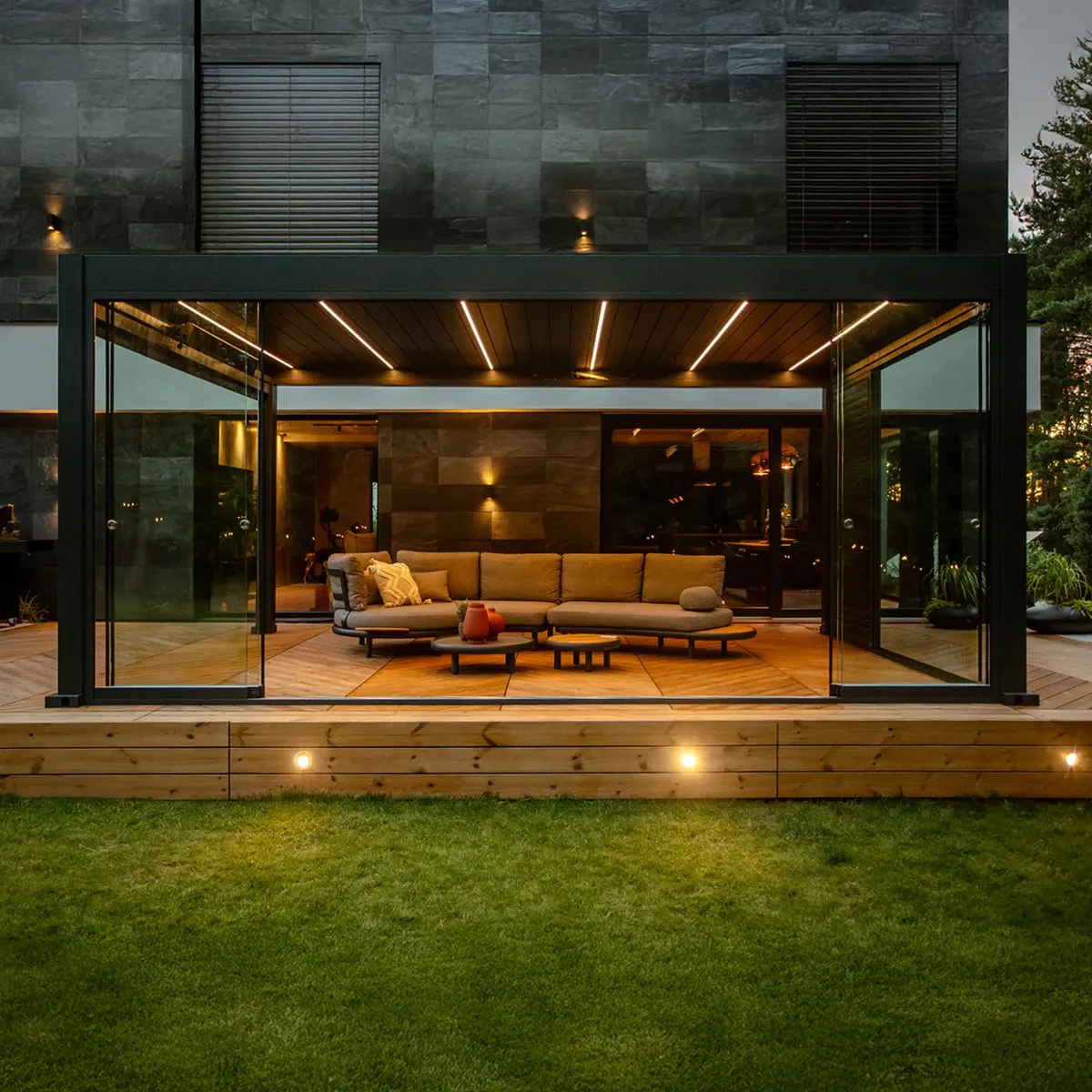 Zadaszenie tarasu na wymiar GRAND 4x6m