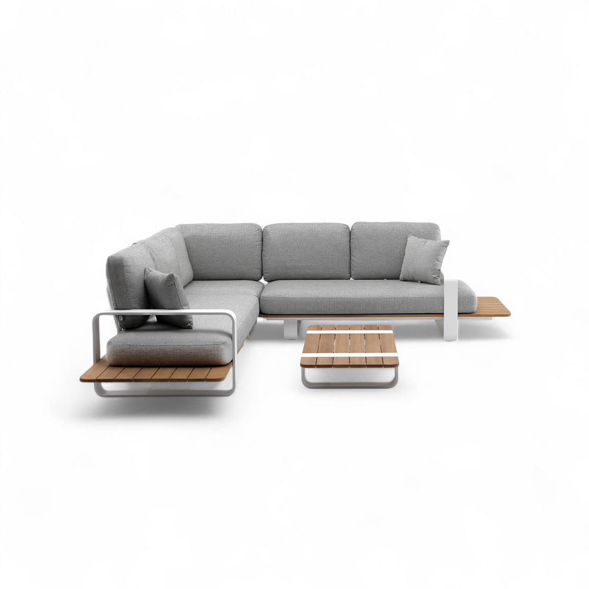 Zestaw mebli ogrodowych DOX biały