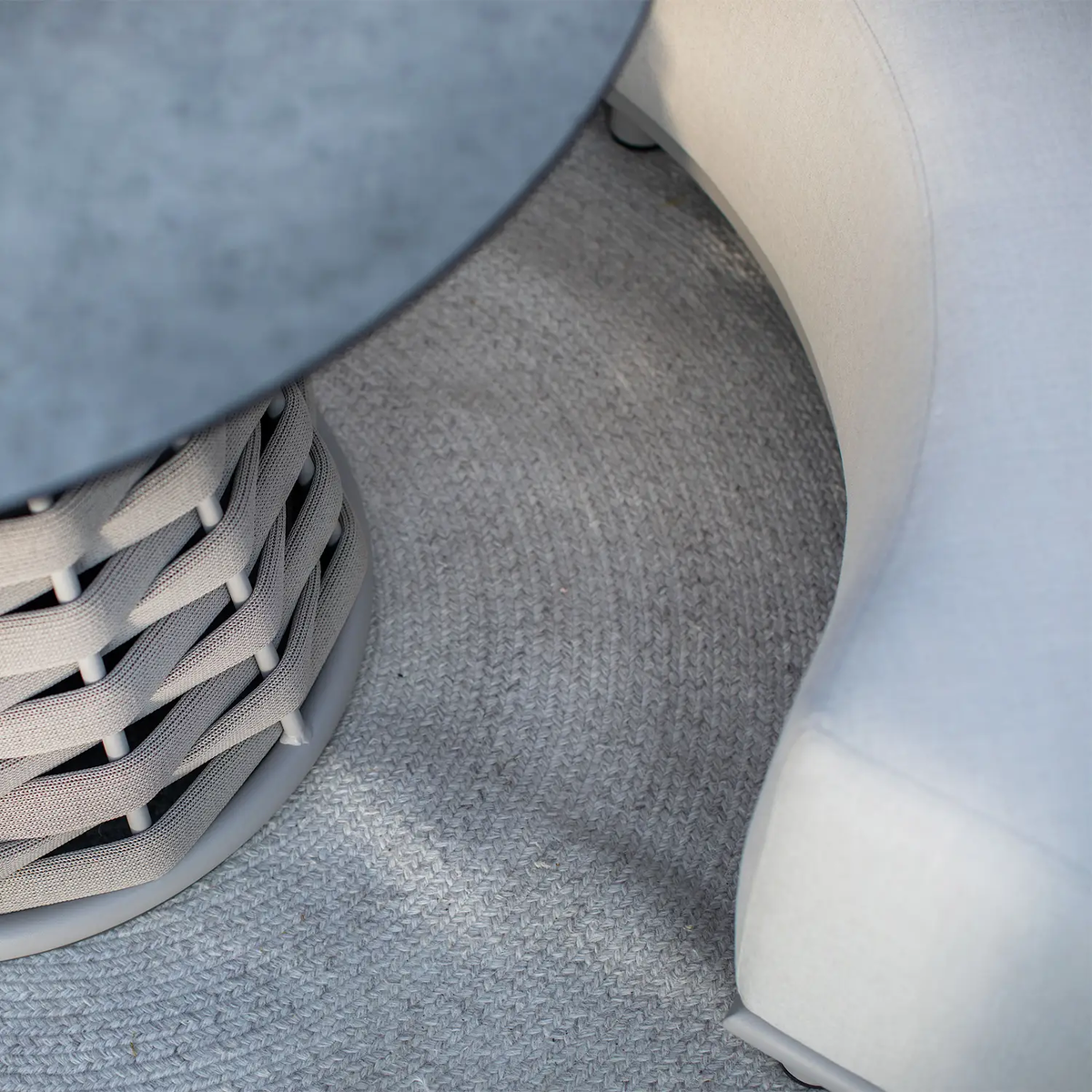 Zestaw mebli ogrodowych HUG II szarobeżowy