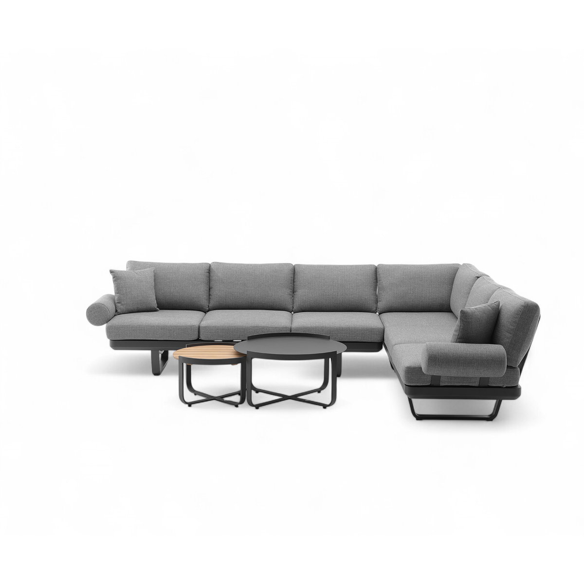 Zestaw mebli ogrodowych ORLANDO antracyt