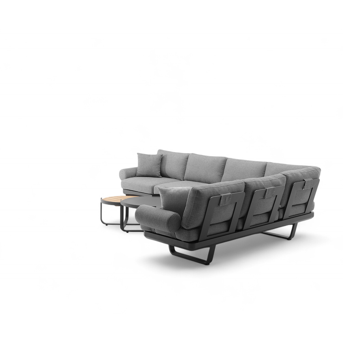 Zestaw mebli ogrodowych ORLANDO antracyt