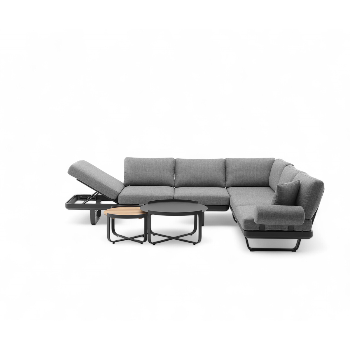 Zestaw mebli ogrodowych ORLANDO antracyt