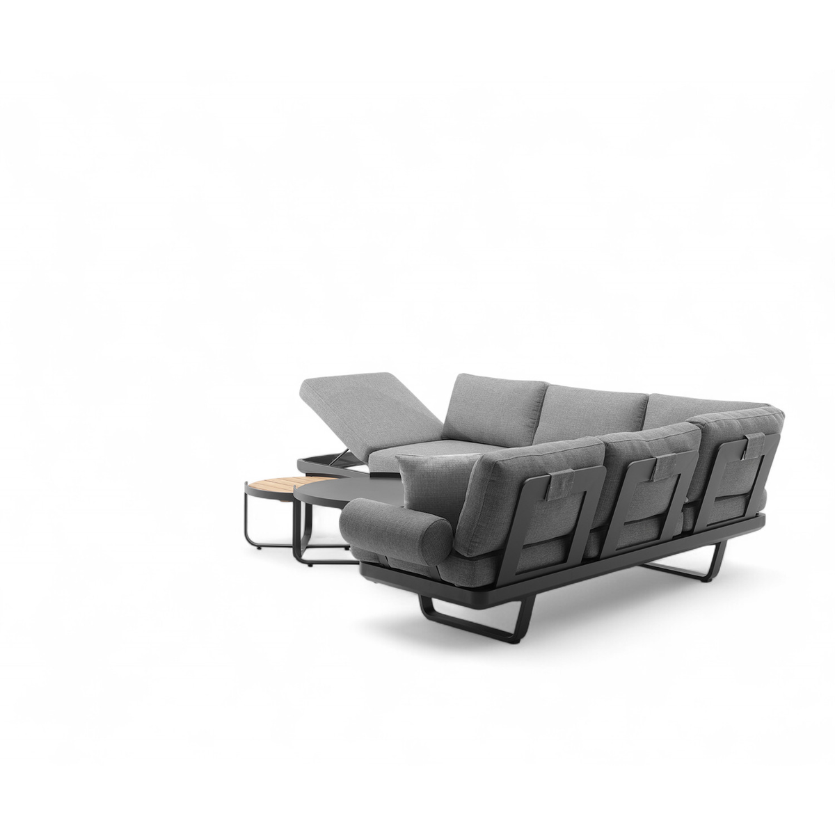 Zestaw mebli ogrodowych ORLANDO antracyt