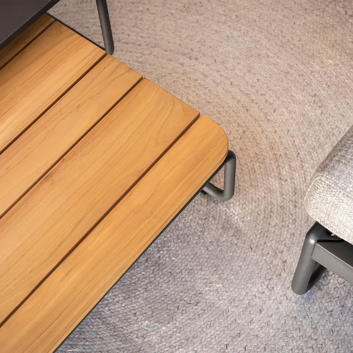 Zestaw mebli ogrodowych SODA I antracyt