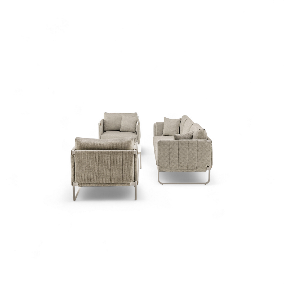 Zestaw mebli ogrodowych SODA I biały