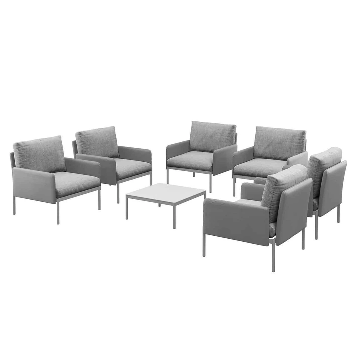 Zestaw ogrodowy ARONA IV szary