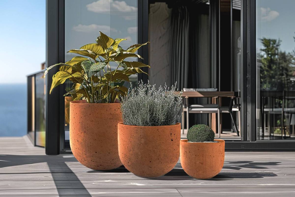 Donica LIMESTONE 20300-02 25 cm corten