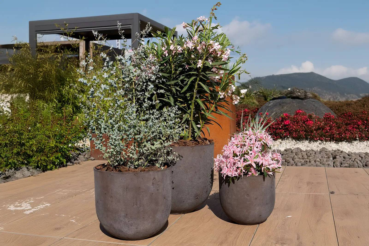 Donica LIMESTONE 20300-02 25 cm corten