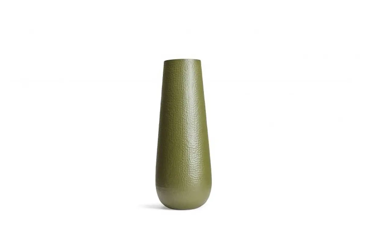 Niski wazon VASI oliwkowy 80 cm