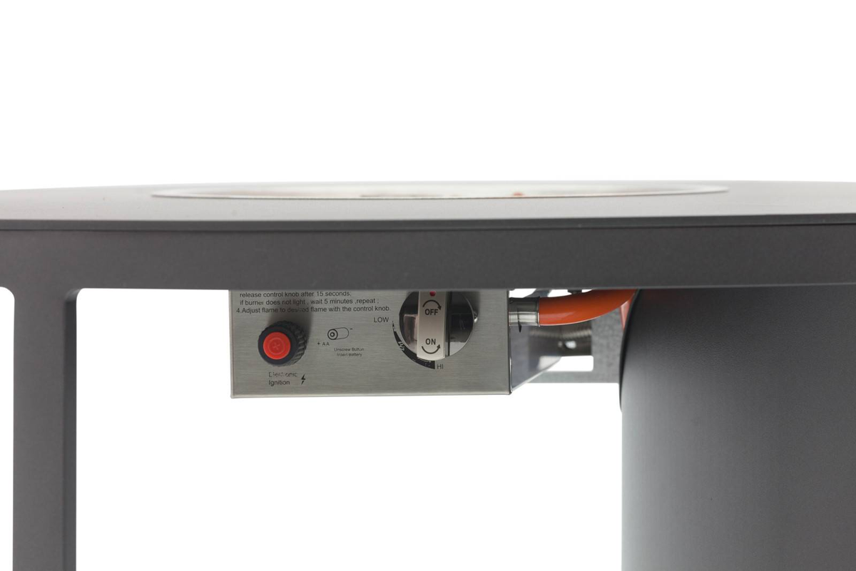 Palenisko FOGO prostokątne antracyt