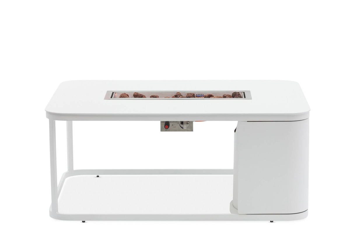 Palenisko FOGO prostokątne białe