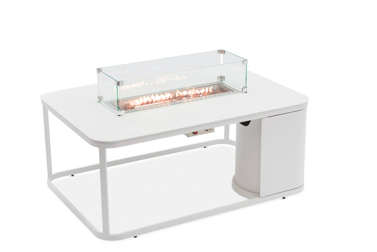 Palenisko FOGO prostokątne białe