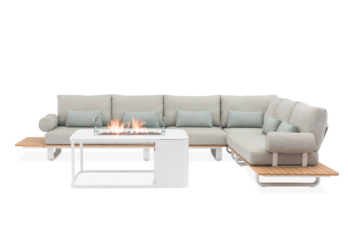 Palenisko FOGO prostokątne białe