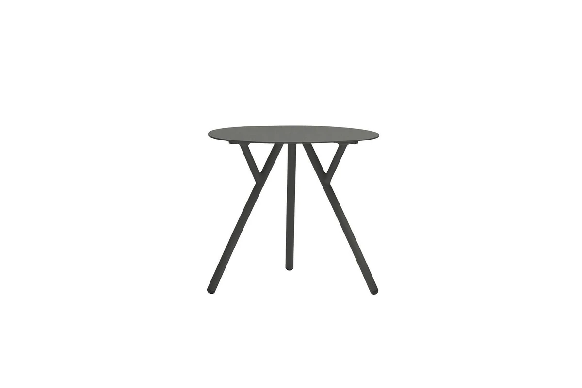 Stolik kawowy tarasowy DJ ⌀60 cm antracyt