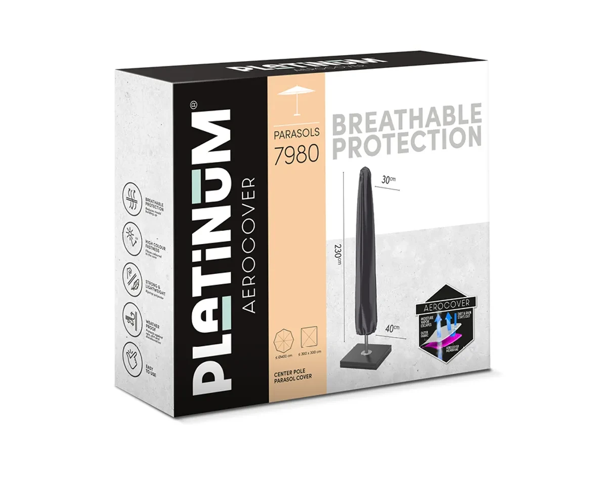 Pokrowiec na parasol ogrodowy z nogą centralną 230x30/40cm 7980