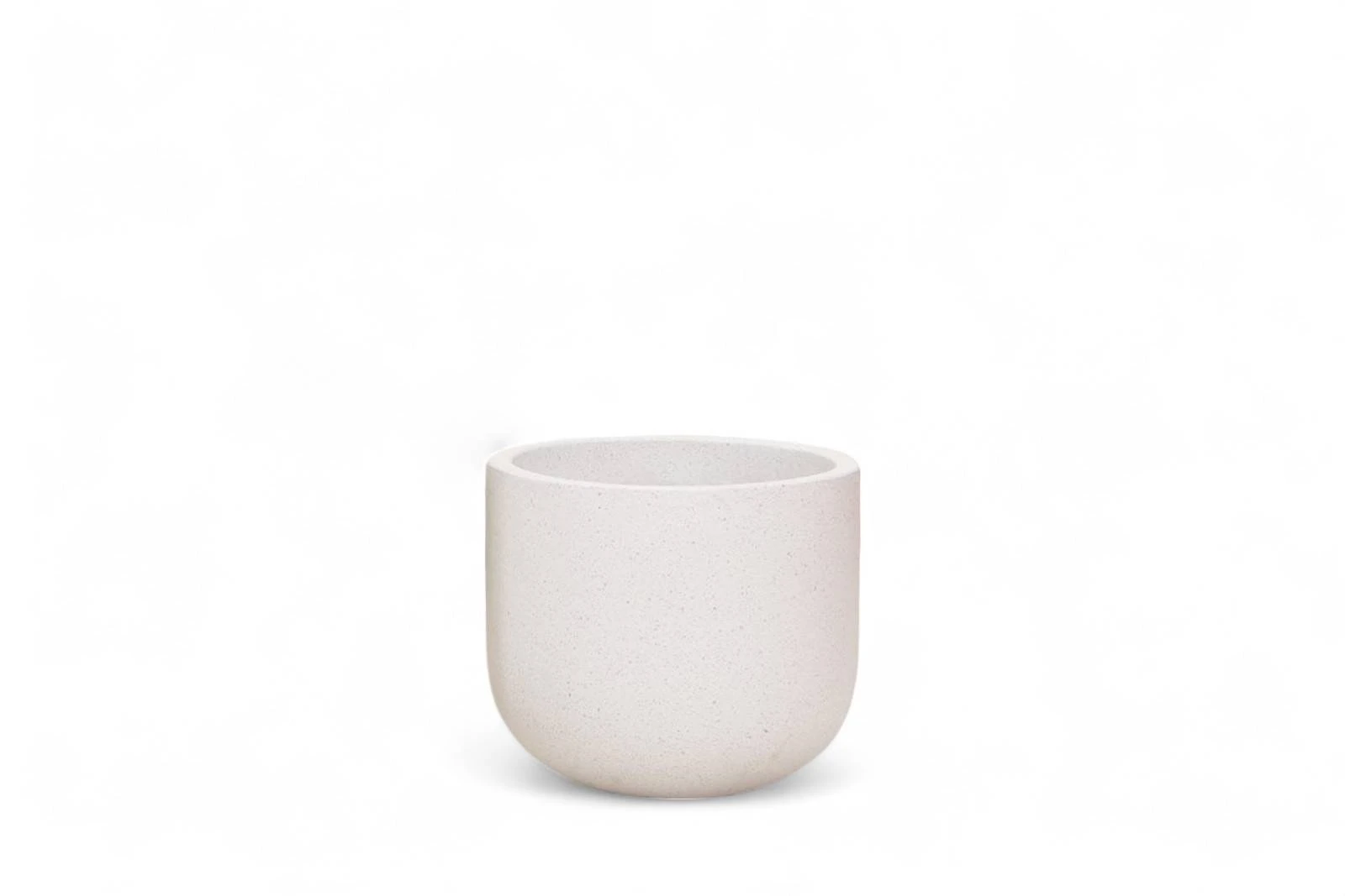 Donica na taras 10847 biała 27 cm - Ekskluzywne i luksusowe meble