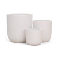 Donica na taras 10843 biała 44 cm